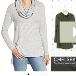 2 Gibson Cozy Convertible Neckline Tunics